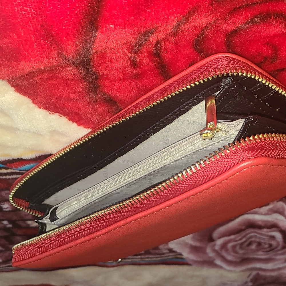 Ruby Red Wallet - Steve Madden - image 6